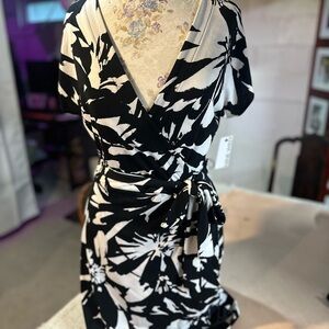 Nine West Floral Wrap Dress